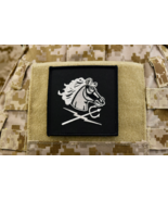 NSWDG Black Squadron Patch DEVGRU ST6 Black Team SEAL Hook and Loop Backing - $160.24 MXN