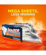 BOUNCE WRINKLE GUARD MEGA Dryer Sheets ~3x Wrinkle Relaxer - Outdoor Fre... - €42,60 EUR