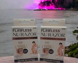 2 Pack Finishing Touch Flawless Nu Razor 18k Plated Replacement Head - $11.57