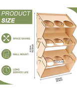 Wall-Mounted 3-Layer Spray Paint Rack Organizer Holds 9 Aerosol Cans - $91.55 CAD