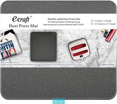Heat Press Mat for Cricut Easypress Ecraft (11 x 13 inch) Double Sided H... - $395.04 MXN