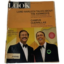 Look Magazine October 1, 1968 Rowan and Martin Laugh In Ephemera 60s - $8.86