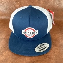 Kimes Ranch Men&#39;s Box Spring Navy Blue Trucker Hat Snapback NWT - $54.19 CAD