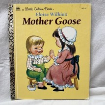 Vintage children stories a little Golden Book Mother Goose Eloise Wilkin 1961 - $24.99