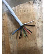 50&#39; West Penn Wire 753 4 Pair 18 AWG BARE CMR Cable - $60.00