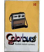 vintage Kodak --- Colorburst 100 instant camera owners manual book  - $20.36 CAD