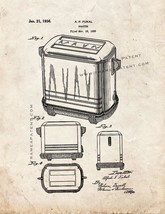 Toaster Patent Print - Old Look - $7.95+