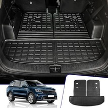 Trunk Mat with Backrest Mat Rongtaod Cargo Mat Compatible with 2021-2025... - $2,785.85 MXN