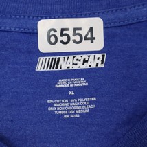 Nascar 48 Jimmy Johnson Shirt Adult XL Blue Short Sleeve Casual Racing Mens - £17.97 GBP