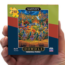 Nativity Holy Family 210 Piece Mini Personal Jigsaw Puzzle 9x11&quot; Dowdle ... - £15.56 GBP