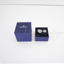 NIB Swarovski 5512656 Eternal Flower Open Ring Metal Crystal Yellow $169 Size 55 - £63.89 GBP
