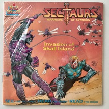 Sectaurs Warriors Of Symbion SEALED 7&#39; Vinyl Record / 24 Page Book, Kid Stuff - £55.45 GBP