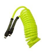 Flexzilla Polyurethane Recoil Hose 1/4in x 10ft w/ 1/4in MNPT Fittings - €55,88 EUR