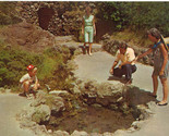 Hot Springs, Arkansas 1960s Vintage Postcard - Thermal Water Display Spring - $5.36