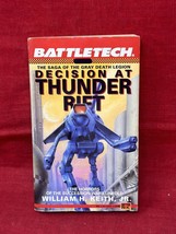 Battletech - Decision at Thunder Rift Paperback Book William Keith 1st ROC Editi - $19.68