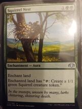 Squirrel Nest Magic The Gathering 177 Dominaria Remastered Green Enchant... - $2.92