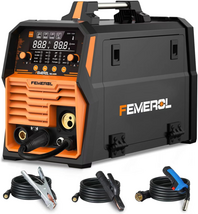 10V/220V Multi Process Welder 250A MIG Welder,6 in 1 Gas Mig/Gasless Flux Core/S - £370.30 GBP