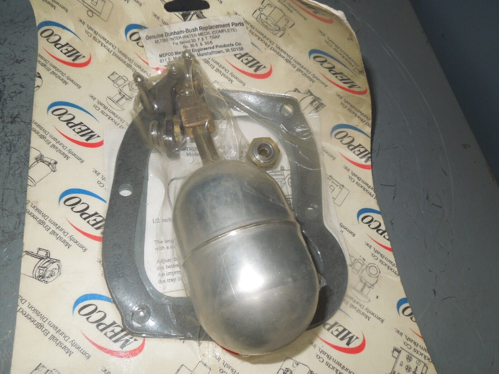 MEPCO ML7280 Inter-Water MEch (Complete) for series 30 F&T Trap 30-5 & 30-6 Item image 3