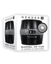 Barrel Of Fun Male Vibrating Stroker Rechargeable Masturbator - £53.81 GBP