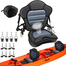 Kayak Seat Thickened Padded Kayak Seat Extra Thick Padded Sit-On-Top Can... - $90.95