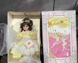 VTG The Royal House of Dolls 12&quot; June yellow dress NOS Playmate for Pinc... - $19.75