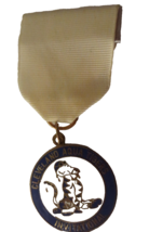 Cleveland Aqua Tiger Inivitational SWIMMING Bronze Tone 3rd Place Metal ... - $2.97