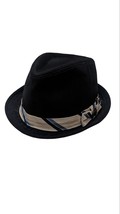 Goorin Bros Trilby Fedora Cotton Hat Cap Medium 100-1364 - £23.36 GBP