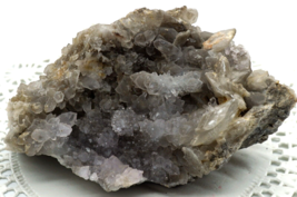 Nice Quartz Crystal Cluster Formation with Terminations &amp; Drusy 210 grams  - £15.97 GBP