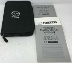 2003 Mazda 6 Owners Manual Ste with Case OEM C02B17085 - $13.49