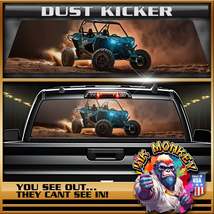 Dust Kicker - Truck Back Window Graphics - Customizable - £46.16 GBP+