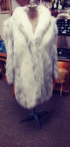 Vintage 1980&#39;s Casper Faux Fox Fur Coat SZ 13 - £88.97 GBP