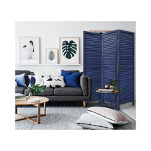 Screen Gems 3 Panel Shutter Screen Dark Blue - $410.25