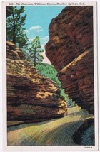 Postcard The Narrows Williams Canon Manitou Springs Colorado - $3.49