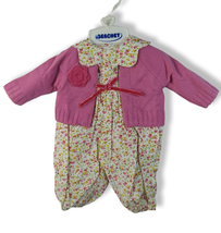 Berchet Nursery Vestiti Set - Rosa Floreale - £10.24 GBP