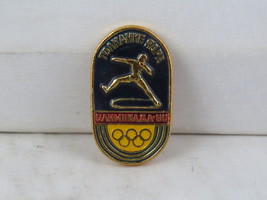 1980 Summer Olympics Event Pin - Shotput - Stamped Pin - $276.05 MXN
