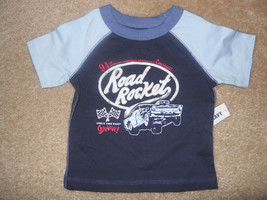 Old Navy Boys Tee Shirt Sz 6-12 Months Blue Infants Toddlers Kids Baby - £7.96 GBP