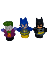 Fisher-Price Little People Batman Batgirl &amp; Joker Figurines - $10.53 CAD