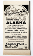 1969 SS Prince George Cruise Ship Advertisement Alaska Canadian Rockies G2B - $370.74 MXN 1969 SS Prince George Cruise Ship Advertisement Alaska Canadian Rockies G2B - $370.74 MXN