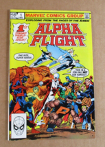 Alpha Flight #1 1983 Marvel Comics 1st App Puck &amp; Marrina High Grade - $15.50