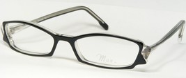 Vintage Max. Siegel Donora 210 Black /CLEAR Eyeglasses Glasses Frame 50-18-140mm - £48.48 GBP