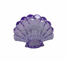 Ganz Crystal Expressions Purple Clam Shell Sun Catcher Free Standing Coastal - £4.24 GBP