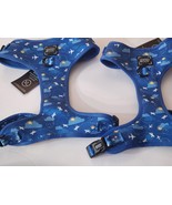 Sassy Woof Dog Harness Size XL 20-25” Neck  24-35&quot; Girth Up Up &amp; Away Pa... - £13.22 GBP