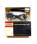 Vintage 1960's Ampex Model 2001 Microphone Set (2 boxes)