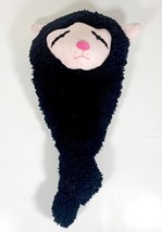 Squeaky Dog Toy 17&quot; x 9&quot; x 6&quot; - Black/Pink - £10.24 GBP