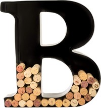 Will&#39;S Metal Wine Cork Holder - Letters A To Z | Modern Housewarming Gift,, B - $32.92