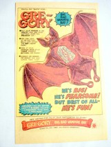 1980 Mattel Ad Gre-Gory Big Bad Vampire Bat Gregory - £6.31 GBP