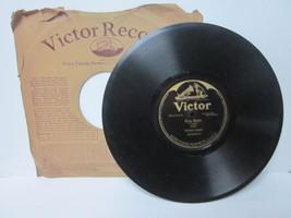 10&quot; 78 rpm RECORD VICTOR 16546 CHARLES CAPPER KISS WALTZ / SEE THE PALE ... - £7.98 GBP