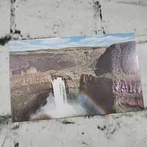Vintage Postcard Palouse Falls Spokane Washington Scenic Waterfall  - $5.93