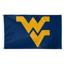 West Virginia Mountaineers 90cmx150cm/3x5FT Primary Logo Single-Sided Flag - £15.41 GBP