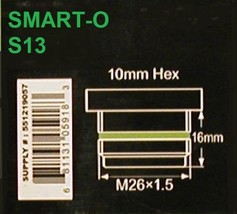 S13 SMART-O Oil Drain Plug M26 x 1.50 10mm HEX Sump Plug NEW FAST SHIPPING - $17.95